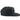 The Né dans les Alpes Unstructured Hat by Julbo Eyewear is a black baseball cap with a flat brim and decorative braided rope above the visor, blending classic style and modern appeal. #color_né-dans-les-alpes-unstructured-hat-black