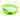 The Julbo Ski Strap by Julbo Eyewear is a green adjustable polyurethane strap with a secure buckle, shown vertically on a white background. #color_green-monster
