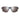 Front view of Julbo Eyewear Aerolite Sunglasses Parts featuring a black wraparound frame, mirrored lenses, and sleek temple arms for a streamlined, sporty look. #color_aerolite-spectron-3-lens-smoke-silver-flash