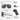 A product information graphic for Julbo Ahab sunglasses showing front and side views with dimensions labeled 136mm overall width and 130mm temple arm length, plus a small inset of included accessories.