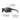 The Julbo Eyewear Camino RX prescription trail sunglasses feature curved temples, removable side shields, and a cord attachment for ergonomic grip, enhanced side protection, and compatibility with photochromic Rx lenses. #color_black