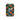 The Julbo Eyewear Can Coolers feature an orange hibiscus and green leaf design with a white Julbo logo, perfect for keeping your summer drinks chilled. Displayed on a plain white background. #color_julbo-can-cooler-hawaiian