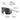 Sunglasses with features highlighted on a white background. #color_matte_green_gray
