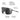 Sunglasses with features highlighted on a white background. #color_black_gray