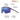 The Julbo-usa Density sports sunglasses feature a large cylindrical blue panoramic lens with vents, flexible nose inserts, CustomFit Temples, lightweight slim design, comfort grip arms, and display the REACTIV Technology logo. #color_black-black-with-reactiv-1-3-high-contrast-lens