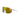 The Julbo Eyewear Density sunglasses are white performance eyewear with a single large yellow mirrored wide lens and thin custom-fit temples, shown on a white background. #color_gray-white-with-spectron-3-lens