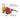 Julbo-usa Edge are black biking sunglasses with a large red-orange lens, adjustable nosepiece, MagneFix magnetic lens swap, anti-fog coating, and grip tech temples; features shown with labels. #color_matte-black-red-with-spectron-3-lens