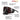 Julbo Eyewear Edge Cover sunglasses feature interchangeable magnetic lenses, removable side shields, curved slim temples, an adjustable nosepiece, grip tech ends, and anti-fog vents; key features emphasized. #color_black-black-with-reactiv-0-4-high-contrast-lens