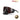 Black Julbo Eyewear Edge Cover sunglasses with dark lenses, side shield, REACTIV Technology logo, Alpinist Mountain Standards Award badge, and an adjustable nosepiece for a customizable fit. #color_black-black-with-reactiv-0-4-high-contrast-lens
