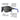 The Julbo Eyewear Explorer 2.0 RX features black frames, blue adjustable temples, removable side shields, a flexible nose grip, and labeled grip/protection details—ideal prescription glacier sunglasses for high-altitude mountaineering. #color_black-/-blue