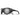 Julbo-usa Explorer 2.0 black sport glacier sunglasses feature high-protection lenses and side shields, ideal for alpine mountaineering and outdoor activities, shown on a plain white background. #color_black-matte-grey-with-spectron-4-lens