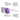 The Julbo Eyewear Frequency sunglasses offer purple shield lenses, full venting, grip tech temples, nose grip, and an ergonomic ultra-slim frame—ideal lightweight eyewear for active pursuits. #color_white-purple-with-spectron-3-lens
