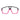 Julbo USA’s Fury Lenses & Parts fit eyeglass frames with a black upper rim, pink lower rim, and a geometric angular design.