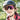 A person wearing Julbo-usa Fury S Kids sport sunglasses with Spectron lenses, a black helmet, and a red plaid shirt is outdoors surrounded by greenery.
