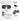 Sunglasses with measurements and packaging details on a white background