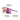 The Julbo Eyewear Intensity Junior kids’ sports sunglasses offer oversized pink-tinted lenses, front venting for airflow, and slim flexible temples—providing a panoramic view and comfortable fit for active youngsters. #color_translucent_gray_with_spectron_3_lens