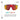 The Julbo Eyewear Density features red mirrored cylindrical lenses blocking 87% of visible light, with 100% UVA/UVB/UVC protection. Performance sunglasses with CustomFit Temples ensure all-day comfort. #color_white-blue-with-spectron-3-hd-lens