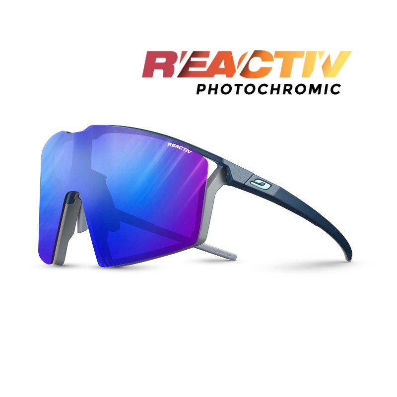 #color_Matte Blue / Gray with REACTIV 1-3 High Contrast lens