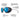 The Julbo Eyewear Legacy sunglasses feature blue lenses, a metal and plastic frame, removable leather side shields, grip tech temples, nose grip, and 360° adjustable temples for stylish glacier glasses protection. #color_crystal-blue-with-spectron-3-lens