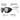 Sunglasses with features highlighted on a white background. #color_black-white-black-with-spectron-4-lens