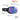 A pair of REACTIV ski goggles with a blue-to-purple reflective lens, black strap, and black frame, shown with multiple callout lines and text explaining features like REACTIV photochromic lens, anti-fog coating, and SuperFlow Pro enhanced anti-fog system. #color_black-grey-with-reactiv-1-3-high-contrast-lens