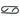 Two black, flexible rubber hoses with clipped ends are displayed on a white background, resembling replacement temple arms for Julbo USA Vermont Lenses & Parts. #color_vermont-temple-arms-pair-black