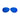 Two blue, oval Cham Lenses & Parts by Julbo USA are shown side by side on a white background—ideal for refreshing your eyeglasses or sunglasses with new replacement lenses. #color_cham-lenses-blue-spectron-3-pair
