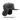 The Julbo Eyewear Woodsman Hat features dark gray earflaps with a black visor and a front patch with white text. Buttoned ear flaps provide extra warmth, making it ideal for cold weather. #color_julbo-woodsman-hat-charcoal