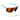 Sport sunglasses with blue arms and a single wraparound orange-tinted lens hovering over a white background.