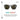 The Julbo Eyewear Legacy glacier glasses feature black frames, leather side shields, dark polycarbonate lenses with 5% VLT, and provide 100% UV A/B/C protection against harsh sunlight. #color_black-white-black-with-spectron-4-lens
