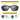 Sunglasses with text explaining unifocal and progressive lens options, featuring Julbo's innovative progressive technology.