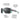 Julbo Eyewear’s Monterosa 2.0 RX sunglasses feature gray frames, dark REACTIV photochromic Rx lenses, removable side shields, curved temples with soft rubber grip tech, and a flexible nose grip for mountain-ready comfort and secure fit. #color_dark-grey-/-green