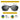 Sunglasses with text explaining Unifocal and Progressive lens options, featuring Julbo's innovative progressive technology.