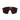 A pair of Julbo Eyewear Edge Cover Sunglasses Parts with a single dark lens and blue frame, sleek temple arms, displayed front-facing on a white background. #color_edge-cover-lens-reactiv-0-4