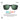 Julbo-usa Renegade black adventure sunglasses with green polarized lenses are shown, labeled SPECTRON³. They offer 12% VLT, block 88% of light, and provide 100% UVA/B/C protection for wide-angle vision on every journey. #color_black-matte-black-with-spectron-3-polarized-lens