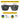 Sunglasses with labeled lens types and Julbo's progressive lens technology explanation.