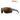 The Julbo-usa Shield sunglasses feature black and red frames, brown lenses, detachable side shields, and REACTIV Technology branding—ideal adventure eyewear for your active lifestyle. #color_transluscent-black-neon-orange-with-reactiv-2-4-polarized-lens