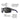 Julbo Eyewear's Shield M RX black prescription sunglasses feature airflow vents, removable side shields, a flexible nose grip, and soft rubber grip tech temples for comfort and a secure fit. #color_translucent_black-/-blue-/-white