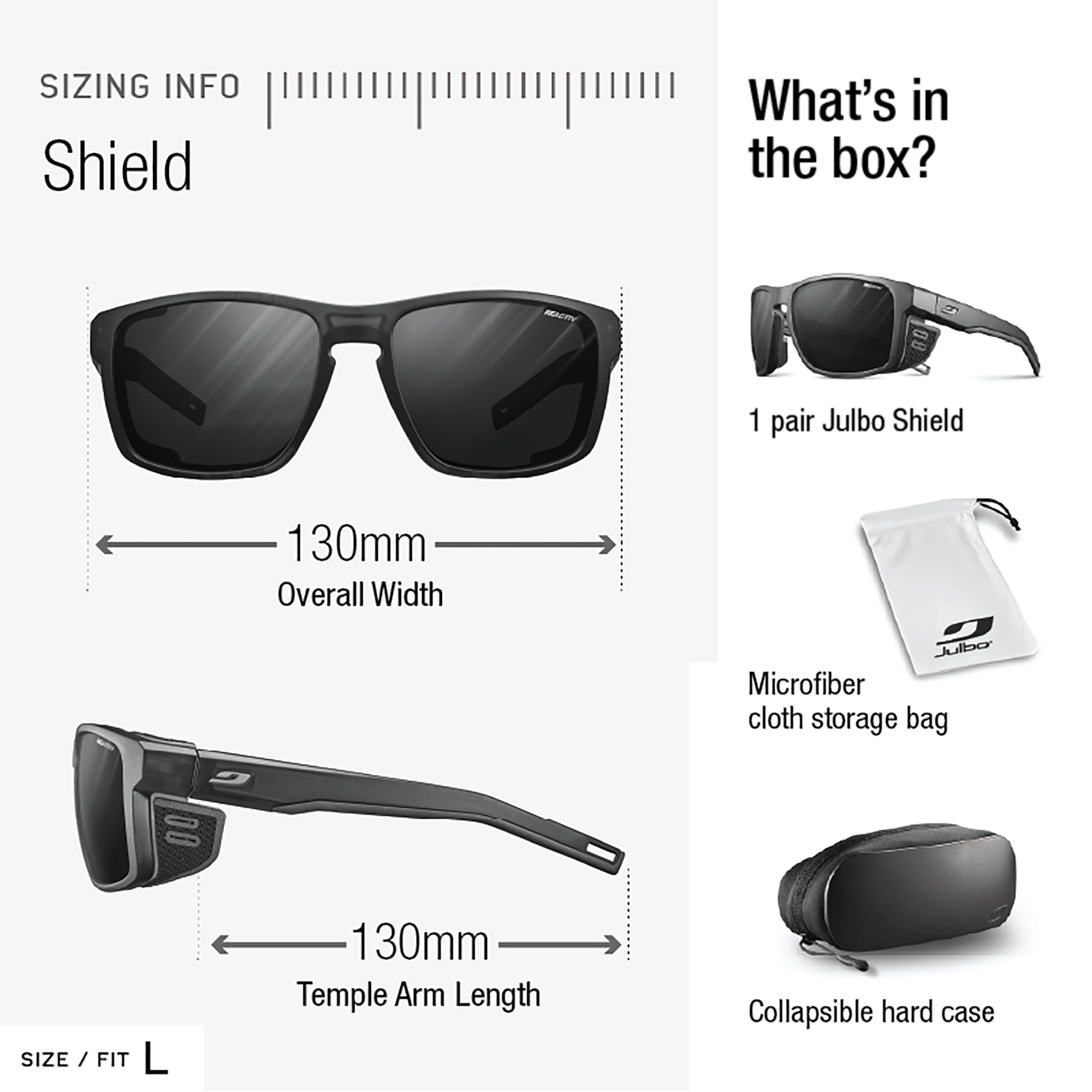 #color_Translucent Black / Blue/ White with REACTIV 0-4 High Contrast lens