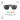 Julbo Eyewear's Slack Cover sunglasses feature dark polycarbonate polarized Spectron 3 lenses with 13% VLT, blocking 87% of visible light—ideal for harsh sun and bright conditions. #color_black-with-spectron-3-lens