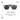 Spectron 3 sunglasses with a translucent olive green frame and dark gray lenses, shown on a white background with sun icons, '13% VLT' text, and product feature copy. #color_black-with-spectron-3-lens