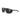 The Julbo Eyewear Slack Cover features black wraparound sunglasses with polarized lenses, thick arms, and removable shields, displayed against a white background. #color_black-black-with-spectron-4-lens