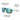 Julbo Eyewear's Slack Cover sunglasses feature blue polarized lenses, removable nose bridge cover and shields for sun protection, and curved temples for an ergonomic fit on face and head. #color_army-gray-with-spectron-4-polarized-hd-lens