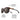 The Julbo-usa Spark women’s sunglasses feature curved temples for ergonomic grip, a shock-absorbing nose insert, and soft rubber temple tips for comfort and a secure fit—ideal as high-performance eyewear. #color_transluscent-brown-with-spectron-3-polarized-lens