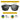 Sunglasses with text explaining unifocal and progressive lenses, featuring Julbo's innovative progressive technology.