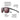 Black sunglasses with a bio-sourced Rilsan frame, tinted lenses, and callout lines with text describing features like the curved temples, nose grip, and grip tech temples on a white background. #color_black-with-spectron-3-polarized-hd-lens