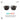 Spectron 4 aviator-style sunglasses with dark tinted lenses and a translucent blue-gray frame with gold-toned temples, shown on a white background with marketing text and sun icons. Visible brand text on the lens reads SPECTRON 4. #color_blue-/-beige-/-black-with-spectron-4-lens