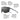 Diagram of Julbo Eyewear’s Ultimate RX sunglasses highlights: panoramic lens geometry, full venting for airflow, adjustable 3D nose fit, CustomFIT and Grip Tech temples for secure comfort. Compatible with REACTIV photochromic Rx lenses. #color_blue-/-green