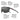 The Julbo Eyewear Ultimate RX sunglasses feature panoramic lens geometry, full airflow venting, 3D adjustable nose fit, customizable and grip tech temples for comfort and security. They are compatible with REACTIV photochromic Rx lenses for prescription sports eyewear. #color_black