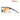Julbo-usa Ultimate sport performance sunglasses feature black frames, a semi-rimless panoramic orange mirror lens, adjustable nose pads for a custom fit, and the REACTIV Technology logo in the top right corner. #color_black-red-with-reactiv-1-3-light-amplifier-lens